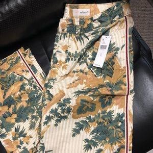 NWT Anthropologie relaxed chino pants